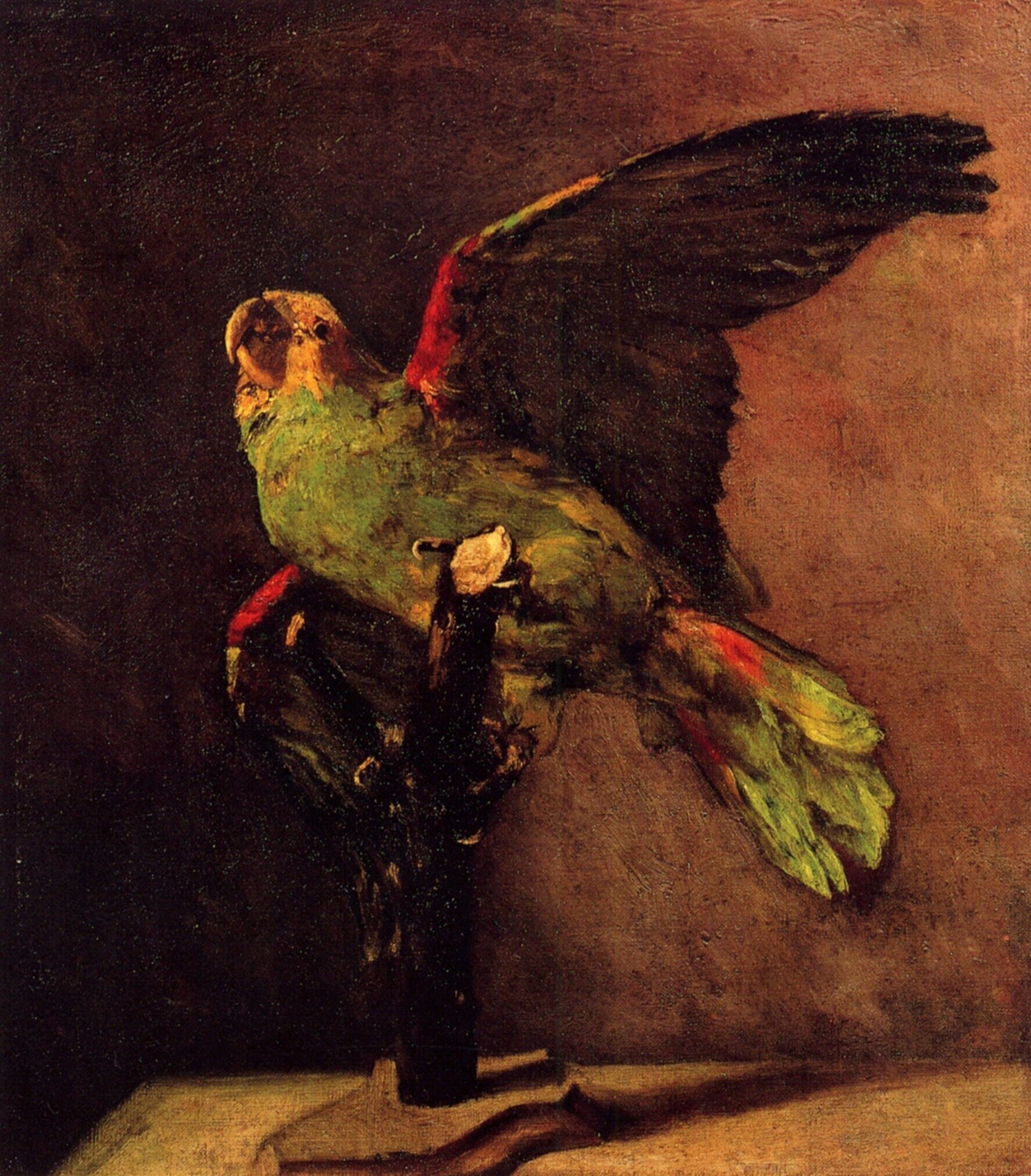  Ван Гог Париж Зеленый попугай
